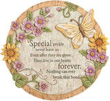 Evergreen Garden Special People Never Leave Us Garden Memorial Stone | Outdoor Safe | 12-Inch | Remembrance Gift | Decor for Homes, Lawn and Garden