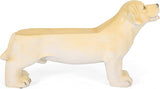 Dog Bench, Outdoor Bench, Light Brown, No Assembly Required