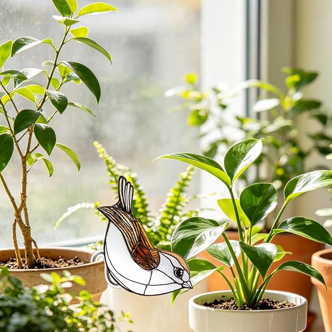 Hummingbird Gifts for Women Mom Grandma, Hanging Planter for Indoor Outdoor Garden, Bird Lover Plant Decor, Mothers Day Birthday Gifts from Daughter Son(24)