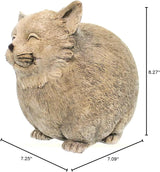 Roman Pudgy Pal Garden Figure, 75263, Standing Cat, 7.25 inches tall