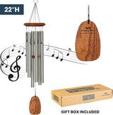 Woodstock Chimes Signature Collection, Woodstock Happy Birthday Chime, 22'' Famous Melodies Wind Chimes for Outdoor, Patio, Home or Garden Décor (Bday)