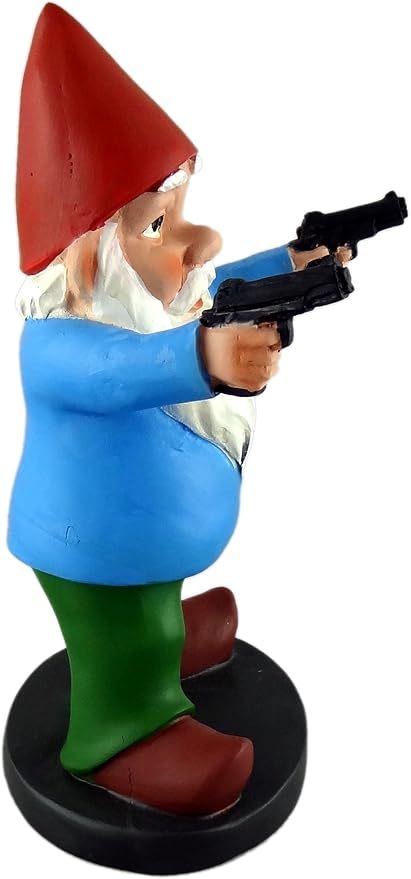 Funny Guy Mugs Combat Gnome Statue