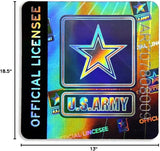 US Army Veteran Garden Flag - 2pcs Pack Armed Forces Rangers United State American Military Retire Official - House Decoration Banner Small Yard Gift Double-Sided Made in USA 13 X 18.5