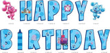 Blue's Clues Happy Birthday Yard Signs with Metal Stakes, 16" Letters