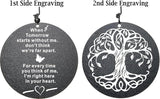 The Wind Chime CO Memorial Wind Chimes, 40" Inch Sympathy Wind Chimes Gift for The Loss of A Loved one, Home Decor Outdoor Garden, Soothing Melodic Tones (Black #1)