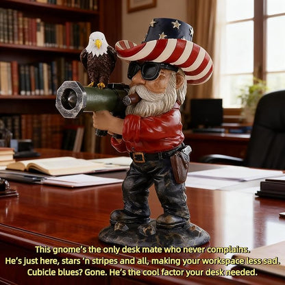 Patriotic Gnomes, 4th of July Gnomes,gnome,Military gnome, Desk Decor for Men,America 250 Merchandise,Veteran Gifts,250th Anniversary,Army Gifts for Men,Memorial Day Decorations
