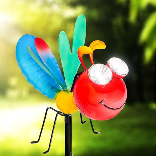Dragonfly Garden Decor - Shefio Metal Yard Art Specializes in Products That Enhance Outdoor Spaces - Whimsical Garden Decor