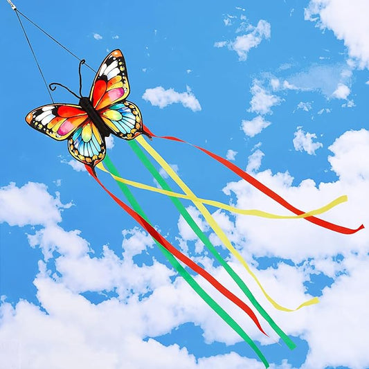 Soulchen Butterfly Windsock for Outside Heavy Duty Wind Socks Spring Summer Durable Outdoor Hanging Flag Wind Decoration for Yard Garden Patio Boat Home Decoration