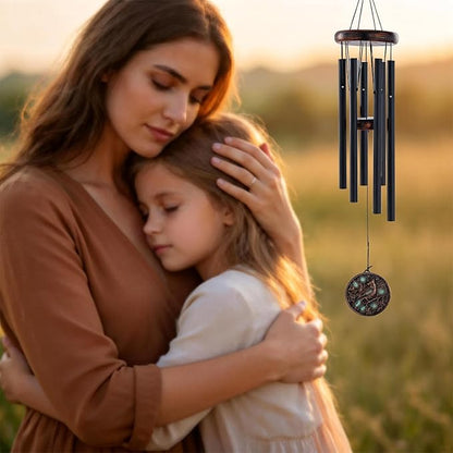 Cardinal Wind Chimes for Outside - Vintage Deep Tone Windchimes Outdoors Garden Yard Patio Indoor Balcony Hanging Decoration Birthday Memorial Sympathy Gifts for Women Men Mom Dad Grandma