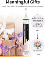 BeauGift Mother in Law Gifts, Wind Chimes Mother in Law Birthday Gifts from Daughter Son in Law, Mothers Day Windchime Gift Home Decor Keepsake