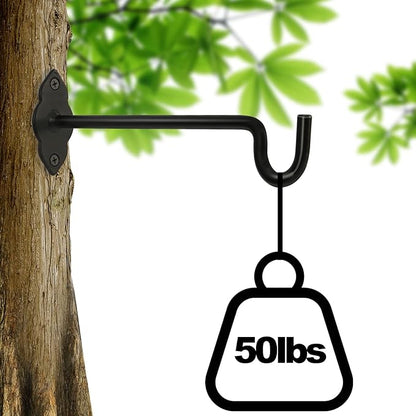 10 Inch 4 Pack Plant Hangers Outdoor or Indoor Plant Hooks Hanging Plant Bracket for Home Decor Bird Feeders