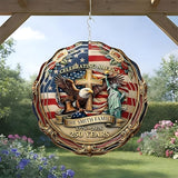 Patriotic Eagle USA 250th Anniversary Wind Spinner, 1776-2026 Metal Outdoor Decor, Liberty Bell & Betsy Ross Design, Independence Day Gift, 8-inch Spinner 1