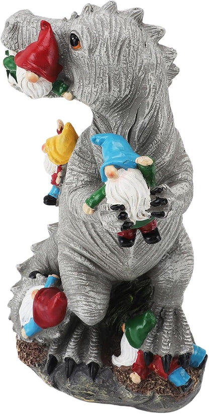 Outdoor Dinosaur Statue, Hand Crafted Ornament, Weather Resistant, Lifelike Appearance, Ideal for Garden Yard Patio Decor