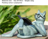 Garden Statues Garden Animal Sculpture Garden Ornament, Vintage Outdoor Garden Statues, Waterproof Resin Sculpture, Statue Outdoor Animal Sculpture for Resin Home or Garden Decoration Yard Lawn Garden