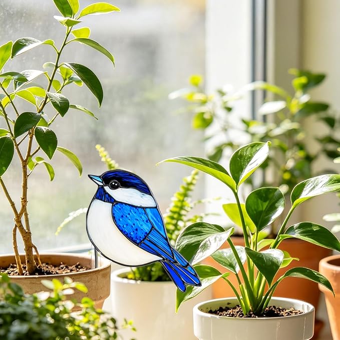 Hummingbird Gifts for Women Mom Grandma, Hanging Planter for Indoor Outdoor Garden, Bird Lover Plant Decor, Mothers Day Birthday Gifts from Daughter Son(6)