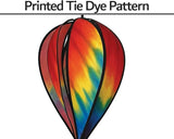 In the Breeze 0982 Tie Dye Hot Air Balloon Spinner-Outdoor Hanging Decoration
