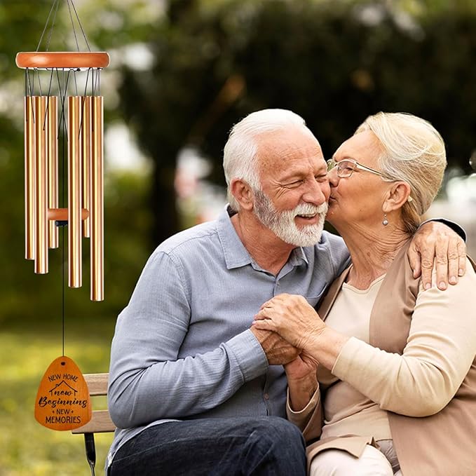House Warming Gifts New Home, Housewarming Gifts Wind Chimes for Women Men, New Home Gift, New House Gift Ideas, Housewarming Gift Ideas for Friend Family Couple New Homeowner Neighbor