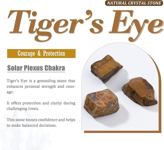 Nupuyai 3 inches Orgone Resin Crystal Chips Tumbled Stone Owl Statue, Mini Hand Carved Stone Crystal Animal Figurines for Tabletop Indoor Outdoor, Tiger's Eye