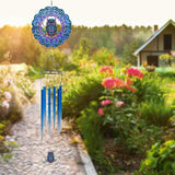 Wind Chimes with Owl Wind Spinner, Gifts for Men, Women, Retirement, Teacher, Parents - Outdoor Hanging Decor Clearance for Garden, Patio, Backyard Or Porch