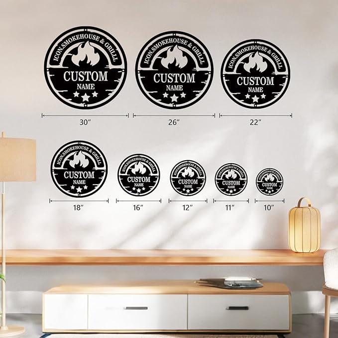 Personalized Camping Signs | Custom Metal Signs | Fire Pit Sign | Outdoor Campfire Signs | Family Sign Metal Wall Art | Last Name Sign | Cabin Sign | Fireplace Sign | Home Decor | Personalized Gifts