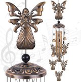 Large Angel Wind Chimes for Home & Garden, Aluminum Wind Bell, Angel Wind Catcher, Memorial Wind Chime, Gifts for Mom