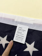 American Flag 3x5 Ft, American Flags for Outside 3x5, US Flag with Bright Color, Brass Grommets & Fade Proof Polyester for Outdoor Flying & Indoor Decor- Home, Garden, Porch