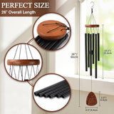 PRSTENLY Memorial Wind Chimes, 26 Inch Memorial Gifts for Loss of Loved One, Sympathy Gift Baskets for Loss of Mom Dad Son Daughter Husband Wife, Bereavement Remembrance Gift in Memory of Loved One