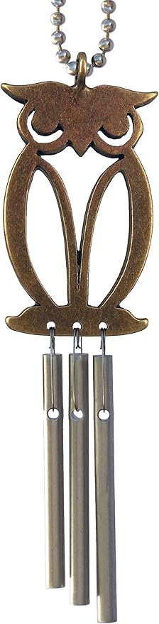 Jacob's Musical Car Charm, Owl, Mini Wind Chime