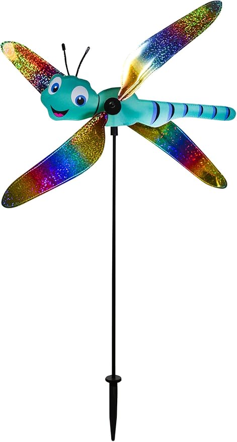 In the Breeze 2555 Baby Whirligig Wind Spinner, Dragonfly