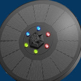 Floating Solars Bird Bath Water Fountains Light Garden Waterfalls Fountains Pond Panel Powered Water Pumps Garden Oxygenation Pumps for Pond
