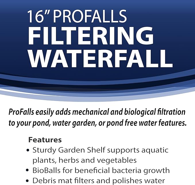 Anjon Professional Waterfall Filter 16" Biological Waterfall Filter