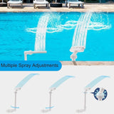 2-Pack Pool Fountain - Single Spray + 5-Nozzle Water Fountains for Above and In-Ground Pools, 360° Adjustable Swimming Spa Accessories Decoration Summer Water Temperatures Cooling.