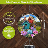 Briarwood Lane Colorful Birdhouses Illuminated Wind Chime
