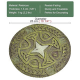 Kunovo Luminous Garden Stepping Stone, Retro Style Outdoor Backyards Pathway Décor Step Stones, Weatherproof Garden Landscaping Decorative Stone (Size : Style1), 58741