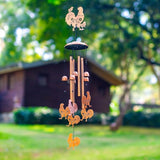 Chicken Wind Chimes for Outside,Chicken Gifts for Women Men/Memorial/Birthday/Rooster Lovers Gifts Metal windchimes Outdoors/Indoors,Garden Decor,Patio,Home,Porch,Yard Decorations