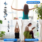 Butterfly Wind Chimes for Outside, Windchimes Outdoors Metal Wind Chimes Butterfly Garden for Patio Porch Backyard