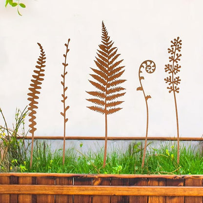 Decorative Garden Stakes Metal Flowers for Outside Garden Decor Lawn Decor Flower Bed Decor