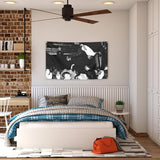 BYADKOA- Playboi Carti Die Lit Album Cover Flag Banner Aesthetic Decorative Durable Man Cave Wall tapestry with 4 Brass Grommets 3x5 Feet Flag Suitable For Indoor And Outdoor Decorate for College Dorm