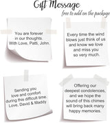 Personalized Pet Loss Memorial Gift Wind Chime, Loss of Dog Sympathy, Remembrance Dog Memorial Cat, in Memory Lost of Cat Sympathy, Bereavement Remembrance Gift for a Grieving Pet Owner