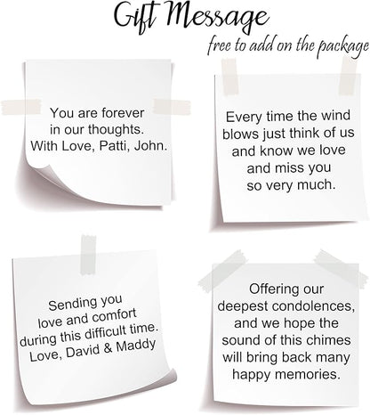 Personalized Pet Loss Memorial Gift Wind Chime, Loss of Dog Sympathy, Remembrance Dog Memorial Cat, in Memory Lost of Cat Sympathy, Bereavement Remembrance Gift for a Grieving Pet Owner