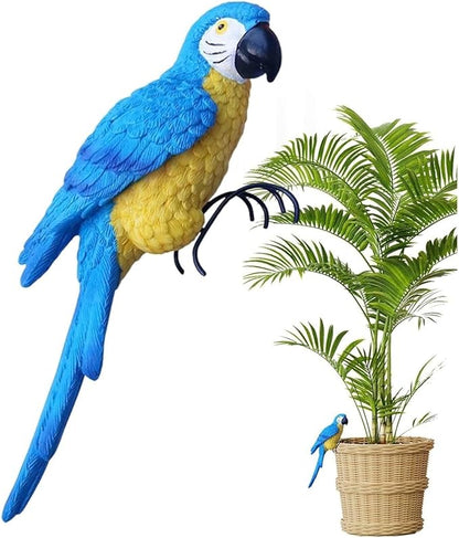Garden Decor Resin Bird Statues Garden Decorative Sculptures Outdoor Decor Outdoor Decor(D)