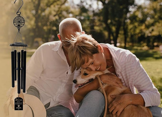 Personalized Pet Memorial Wind Chimes, Memorial Gift, Dog Memorial Bereavement Gift, Dog Pet Loss