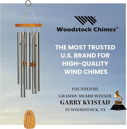 Woodstock Chimes Signature Collection, Chimes of Kyoto, 25'' World Music Wind Chimes for Outdoor, Patio, Home or Garden Décor (KWS)