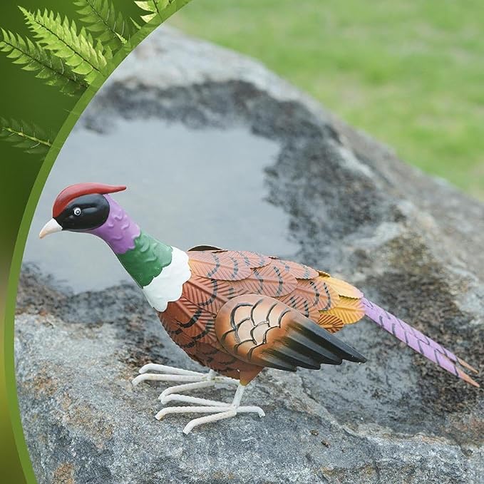 Baoblaze Sculpture Garden Statue,Decorative Yard Art Weather Resistant,Lawn Ornament Animal Figurine for Lawn Yard Garden