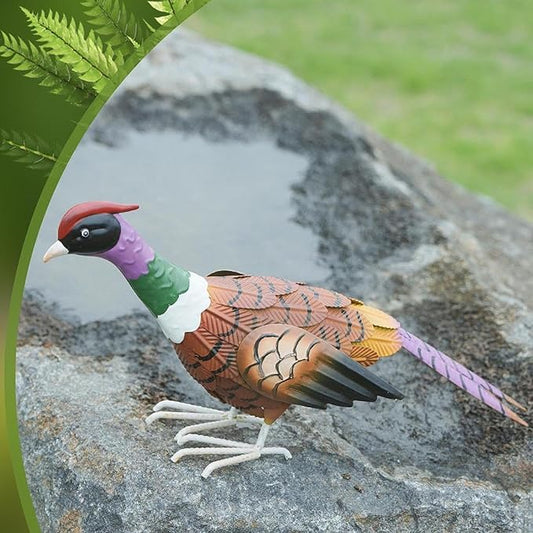 Baoblaze Sculpture Garden Statue,Decorative Yard Art Weather Resistant,Lawn Ornament Animal Figurine for Lawn Yard Garden