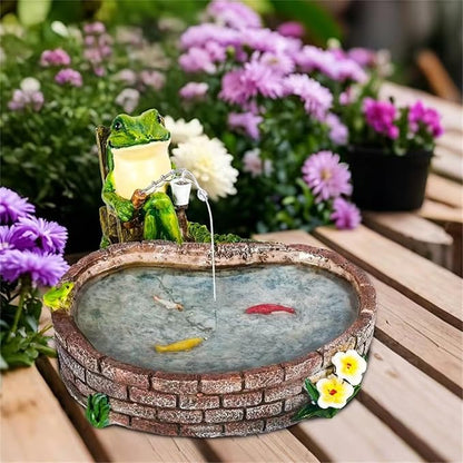 Solar Frogs for Outdoors, Fishing Frog-Shaped Garden Decor, Patios, Yards, and Lawn Ornaments Frog Gifts for Women