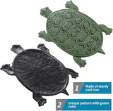 MDLUU Cast Iron Stepping Stone, Turtle Stepping Stone, Decorative Tortoise Flagstone for Lawn, Yard, Garden Walkway