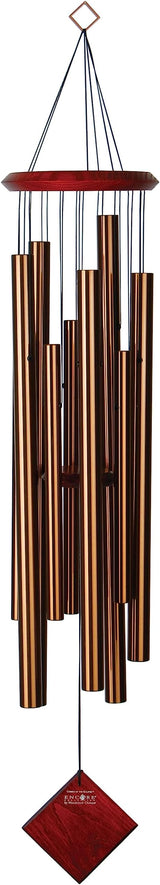 Woodstock Wind Chimes of the Eclipse Chimes for Outside, 40" Bronze Large Deep Tone Chime Décor for Outdoor Garden, Patio, Porch, Encore Collection