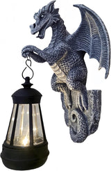 Dragon Tree Hugger Solar Lantern Garden Statue Dragon Lamp Decor Figure Outside Outdoor Yard for Women Mom Grandma