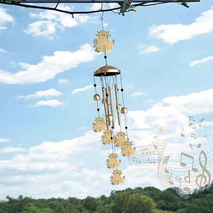 Wind Chimes for Outside Decor Gifts - 42" Metal Highland Cow Decor Windchimes Indoor Outdoor Garden Patio Yard Home Decoration,Gifts for Men Women,Mom Grandma Wife Friends Birthday